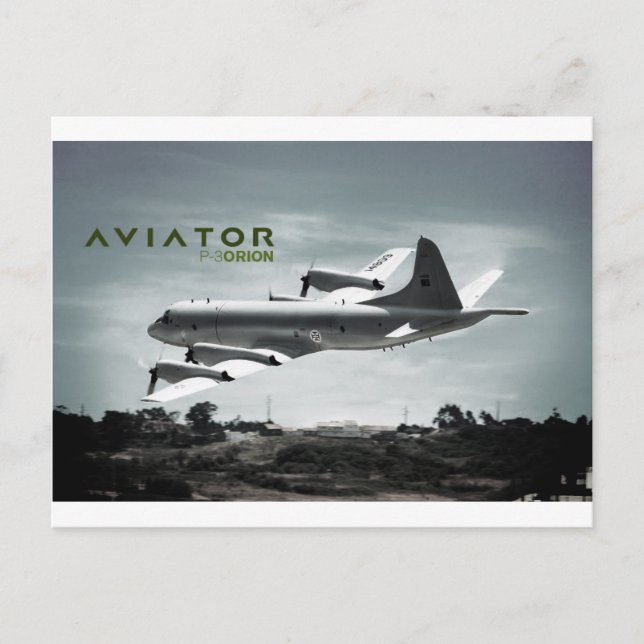Carte Postale Avion P3 Orion (Devant)