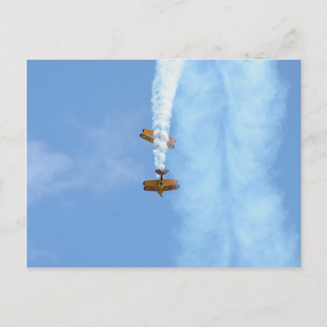 Carte Postale Avions acrobatiques (Devant)