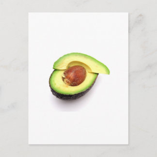Carte Postale Avocado ouvert découpé