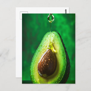 Carte Postale Avocado, poste