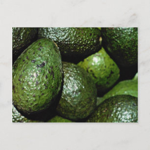 Carte Postale Avocat vert unique
