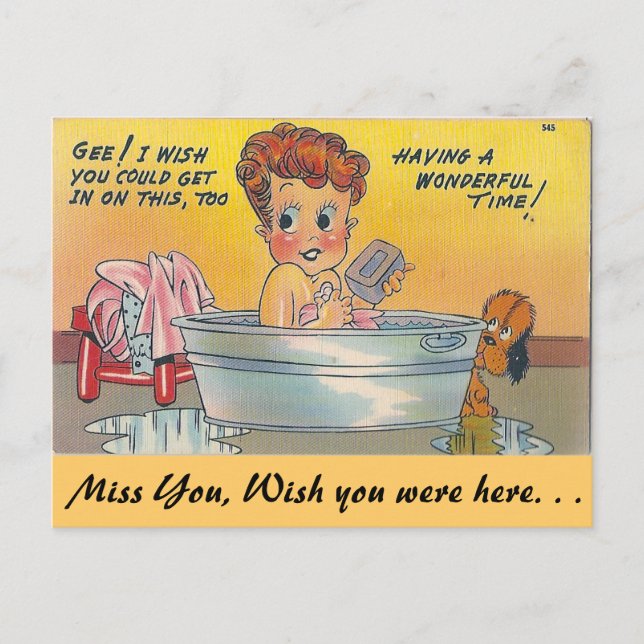 Carte Postale Avoir un merveilleux moment ! (Devant)