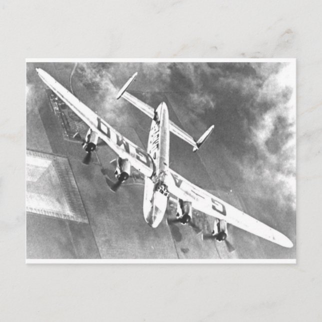 Carte Postale Avro Lancastrian (Devant)