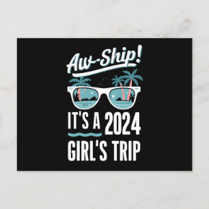 Carte Postale Aw Ship C'est un groupe de croisières filles de vo