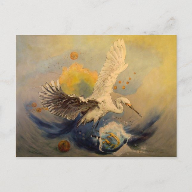 Carte Postale Awake, message de Kotuku (Devant)