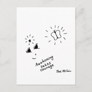 Carte postale 'Awakening Take Courage'