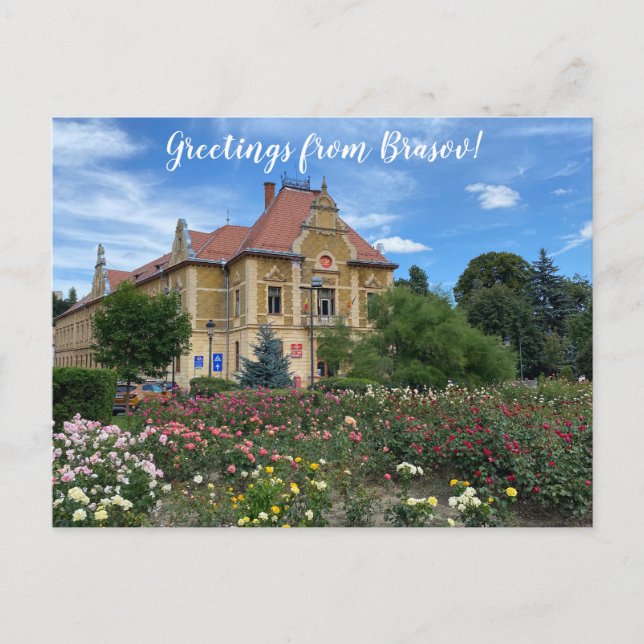 Carte Postale aWorld2Celebrate : Salutations de Brasov ! (Devant)