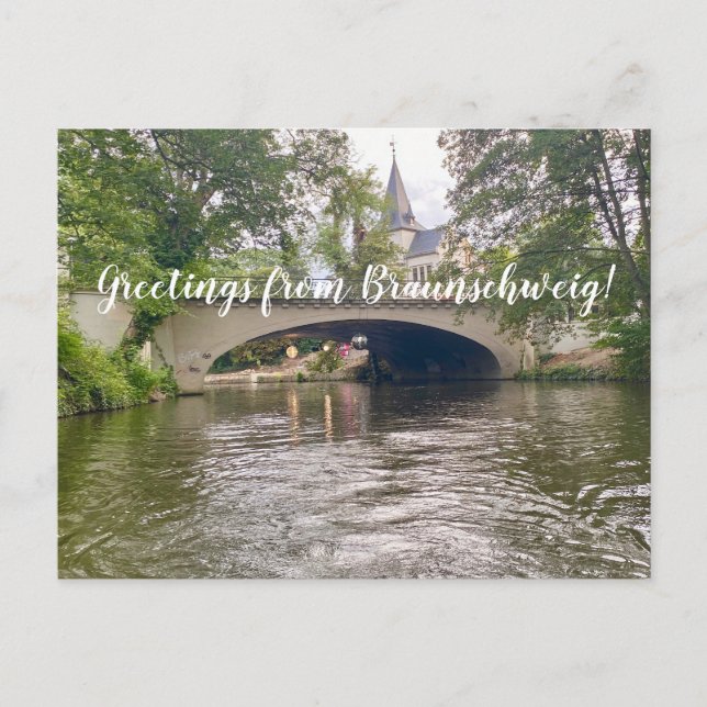 Carte Postale aWorld2Celebrate : Salutations de Braunschweig! (Devant)