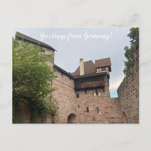 Carte Postale aWorld2Celebrate : Salutations de l'Allemagne! (Devant)