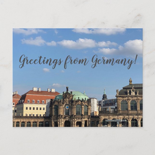 Carte Postale aWorld2Celebrate : Salutations de l'Allemagne! (Devant)