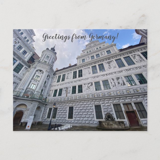 Carte Postale aWorld2Celebrate : Salutations de l'Allemagne! (Devant)