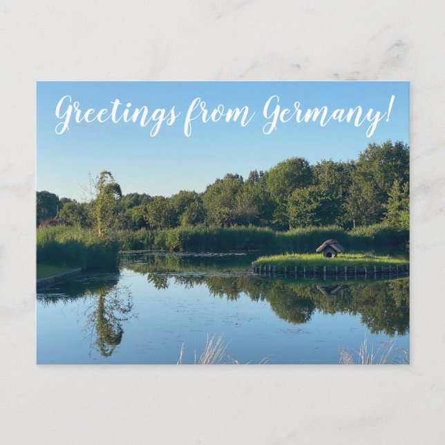 Carte Postale aWorld2Celebrate : Salutations de l'Allemagne! (Devant)