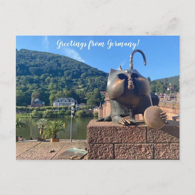 Carte Postale aWorld2Celebrate : Salutations de l'Allemagne! (Devant)