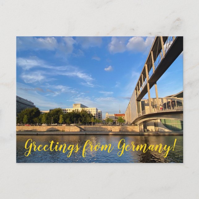 Carte Postale aWorld2Celebrate : Salutations de l'Allemagne! (Devant)