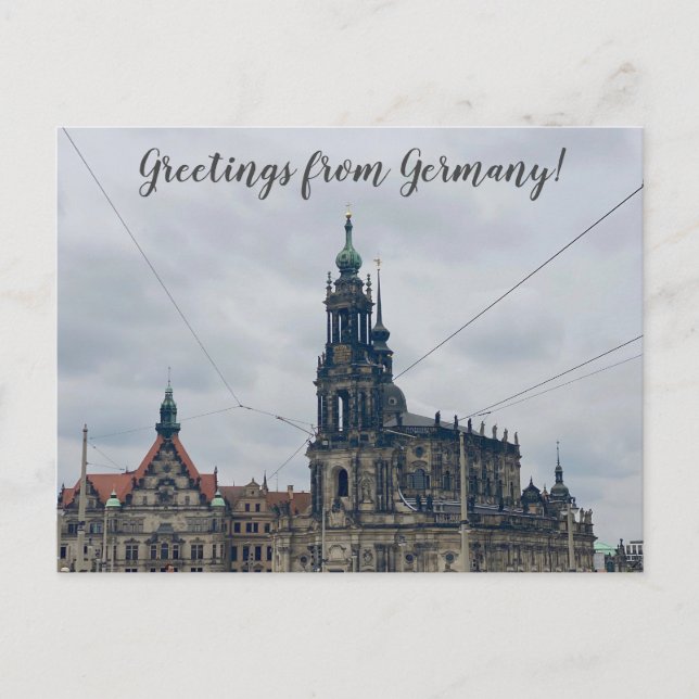 Carte Postale aWorld2Celebrate : Salutations de l'Allemagne! (Devant)