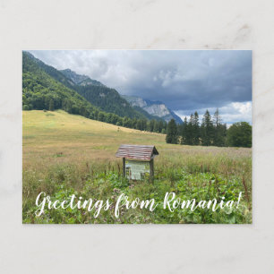 Carte Postale aWorld2Celebrate : Salutations de Roumanie!