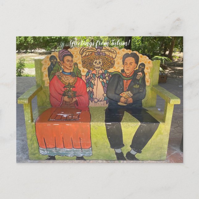 Carte Postale aWorld2Celebrate : Salutations de Tulum! (Devant)