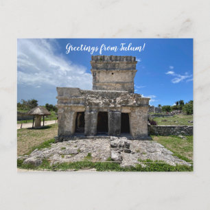 Carte Postale aWorld2Celebrate : Salutations de Tulum!