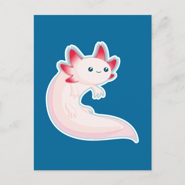 Carte Postale Axolotl (Devant)