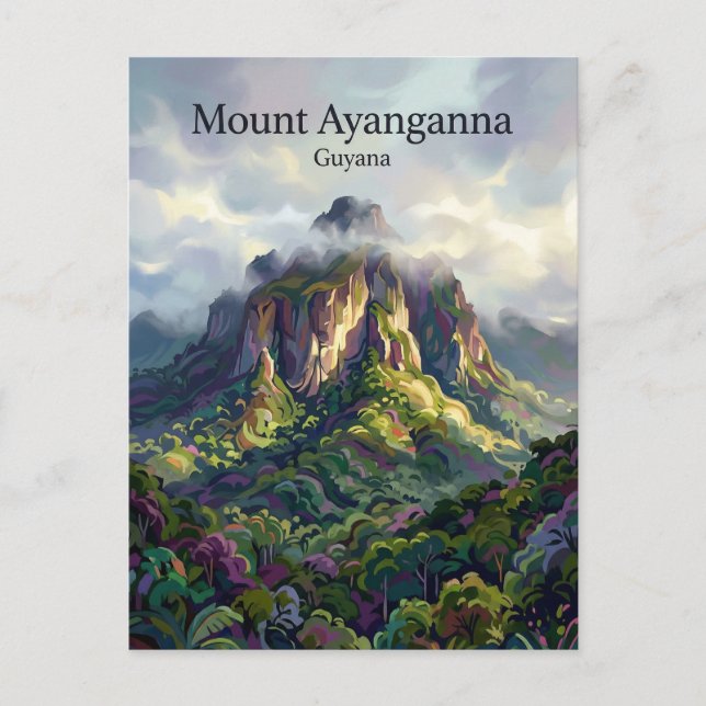 Carte Postale Ayanganna Guyana (Devant)
