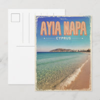 Ayia Napa Chypre, plage blanche cadeaux méditerran