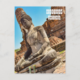 Carte Postale Ayutthaya en Thaïlande