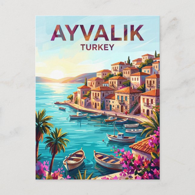 Carte Postale Ayvalık Turquie (Devant)