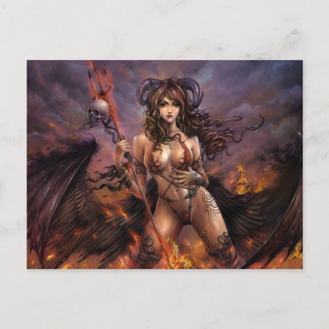 Carte Postale Azmodeus Dark Angels "Charon" (Devant)