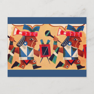 Carte Postale Aztec Aztecs