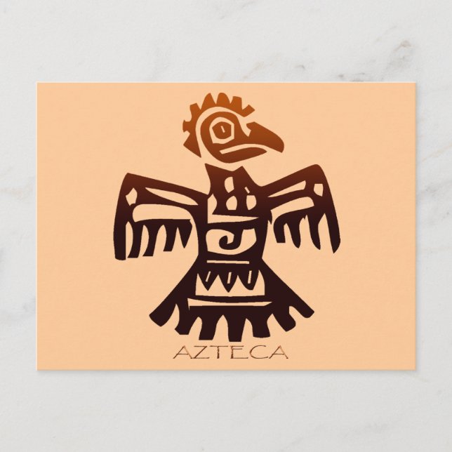 Carte postale AZTEC ~ Bird Spirit (Devant)