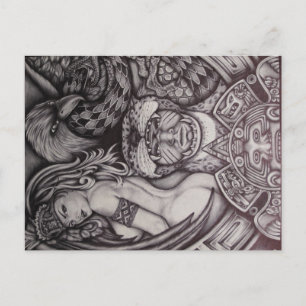 Carte Postale Aztèque