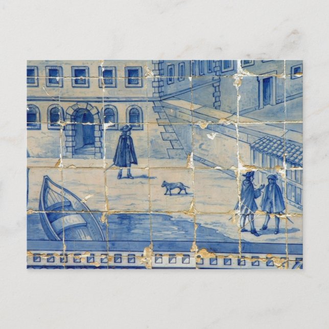 Carte Postale Azulejo (Devant)