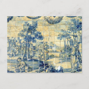 Carte Postale Azulejo