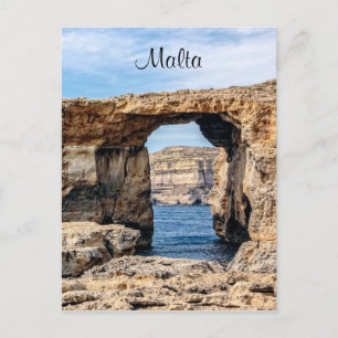 Carte Postale Azure Window à Malte