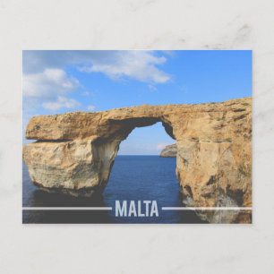 Carte Postale Azure Window Gozo, Malte