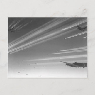 Carte Postale B17 Forteresses Volantes Sur Le Chemin De Cibler