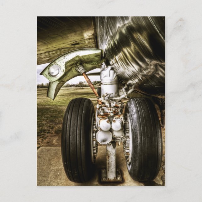 Carte Postale B52 Engin d'atterrissage pour bombardement (Devant)