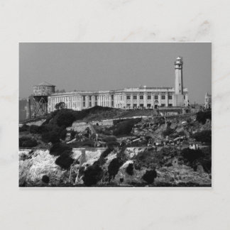 Carte Postale B&W Alcatraz