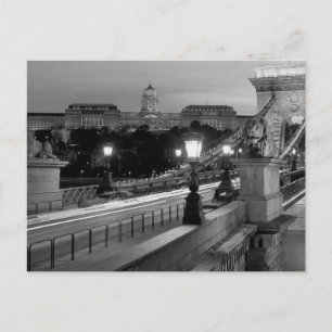 Carte Postale B&W Budapest