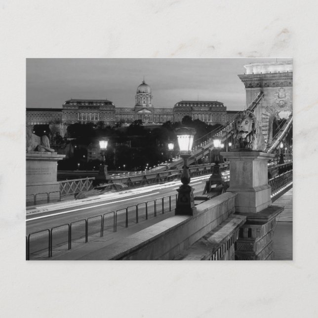 Carte Postale B&W Budapest (Devant)