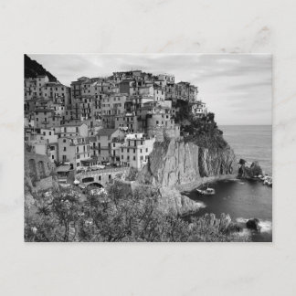 Carte Postale B&W Cinque Terre