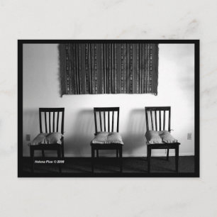 Carte postale B&W cinquième dimension