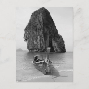 Carte Postale B&W Krabi beach 3