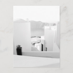 Carte Postale B&W Santorin 7