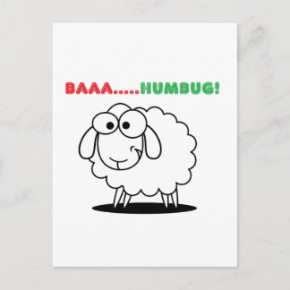 Carte Postale Baa...Humbug !