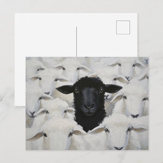 Carte Postale Baa-tle of Individuality (Devant / Derrière)