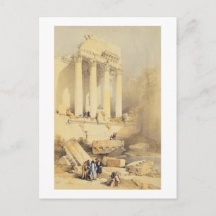 Carte Postale Baalbec, plaque 79 du Volume II de 'La Terre Saint