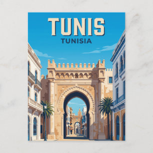 Carte Postale Bab Bhar Tunisie