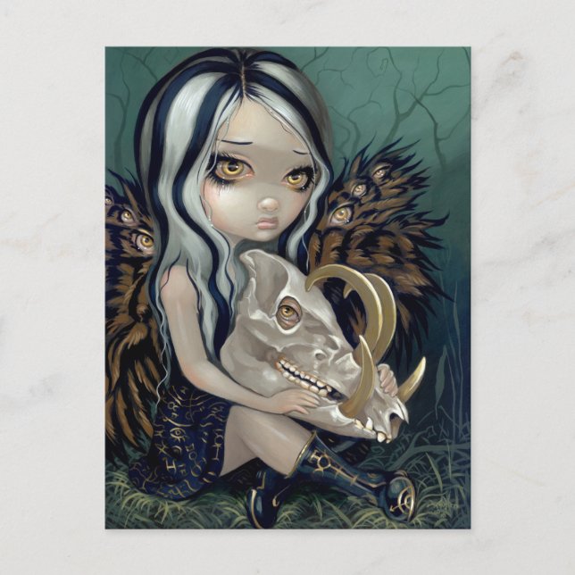 Carte postale "Babirusa Skull" (Devant)