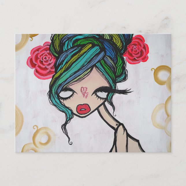 Carte postale "Baby Beluga" (Devant)